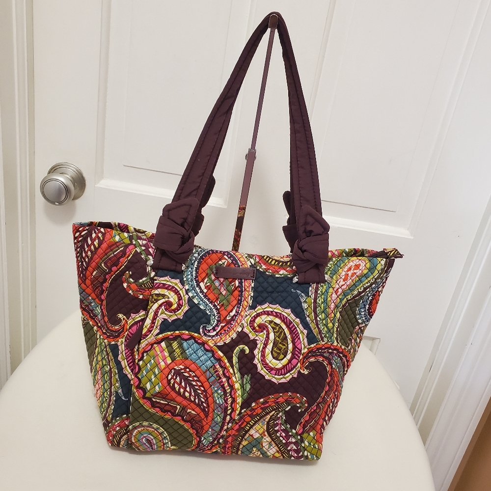 Vera Bradley Hadley Retired "Autumn Leaves" Tote